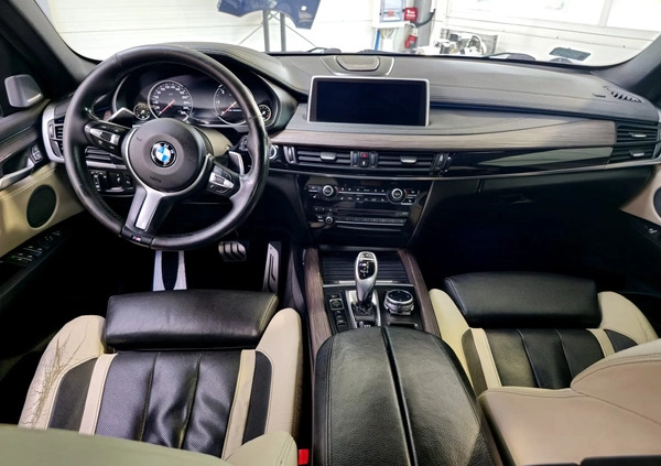 BMW X6 cena 125000 przebieg: 166500, rok produkcji 2014 z Sieradz małe 56